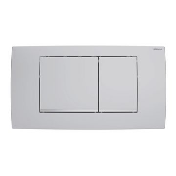 Clapetă de acționare, Geberit, Twinline30, crom mat