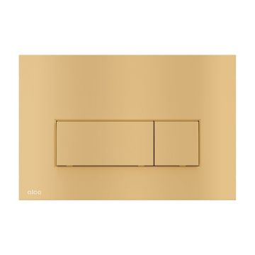 Clapeta de actionare, Alcadrain, Thin, auriu mat