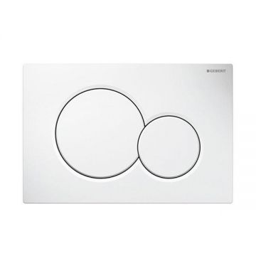 Clapeta de actionare Geberit, Sigma 01, alb alpin