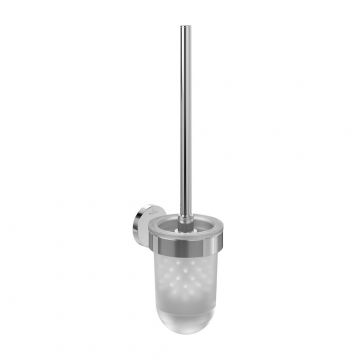 Perie wc cu suport de perete Villeroy & Boch Elements Tender crom