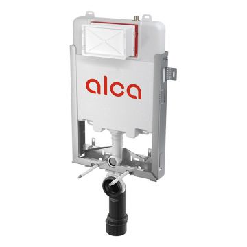 Rezervor WC incastrat, Alcadrain, Renovmodul Slim, montare in zidarie, pentru vasul WC suspendat