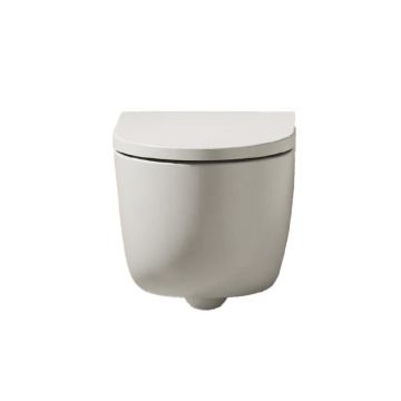 Vas WC suspendat Hatria, Futura, rimless, 35,5 x 53, alb