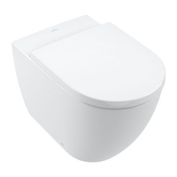 Vas wc Villeroy & Boch Subway 3.0 TwistFlush  37x59.5cm  back-to-wall  pentru rezervor ingropat  White Alpin