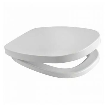 Capac vas WC Rak, Resort din duroplast cu soft close și quick release, alb