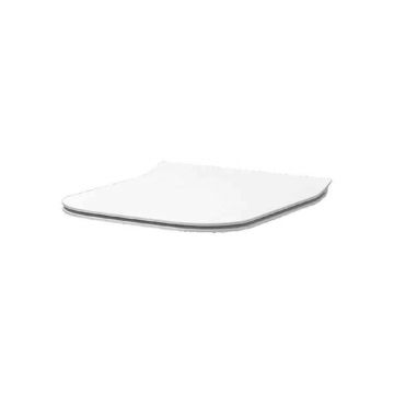 Capac vas WC suspendat Hatria, Tecna, soft close, quick release, alb