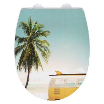 Capac WC 36,5 x 45 cm Easy-Close (cu închidere automată) Corbara – Wenko