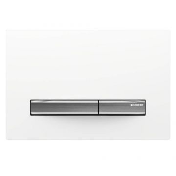 Clapeta actionare rezervor Geberit Sigma 50, alb alpin