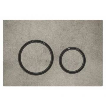 Clapeta actionare rezervor SIGMA 21 aspect beton-negru - Geberit