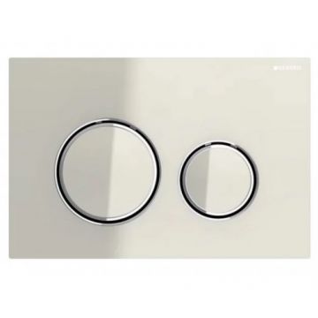 Clapeta actionare rezervor SIGMA 21 gri nisipiu-cromat - Geberit