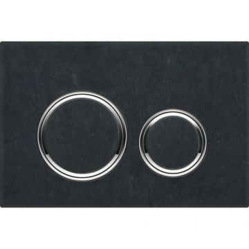 Clapeta actionare rezervor SIGMA 21 mustang ardezie - cromat lucios - Geberit