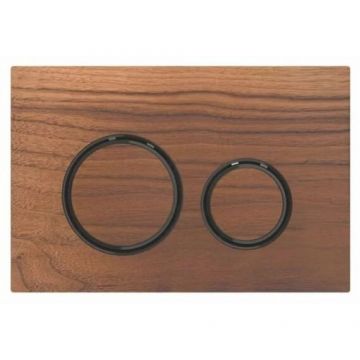 Clapeta actionare rezervor SIGMA 21 nuc american-negru - Geberit