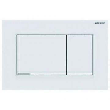 Clapeta actionare rezervor SIGMA 30 alb-crom easy-to-clean  -  Geberit