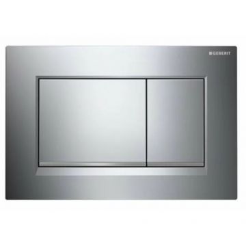 Clapeta actionare rezervor SIGMA 30 crom lucios si mat  - Geberit