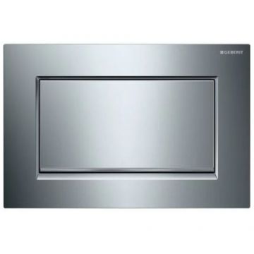 Clapeta actionare rezervor SIGMA 30 pentru spalare start-stop, crom - Geberit