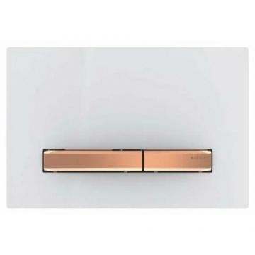 Clapeta actionare rezervor SIGMA 50 alb, rose-gold - Geberit