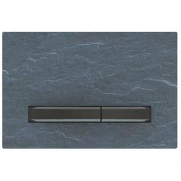 Clapeta actionare rezervor SIGMA 50 ardezie mustang, negru - Geberit