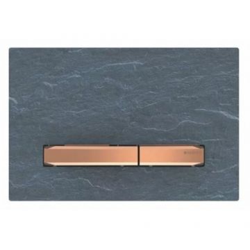 Clapeta actionare rezervor SIGMA 50 ardezie mustang, rose-gold - Geberit