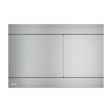 Clapeta de actionare, Alcadrain, Fun, cu doua volume, otel inoxidabil