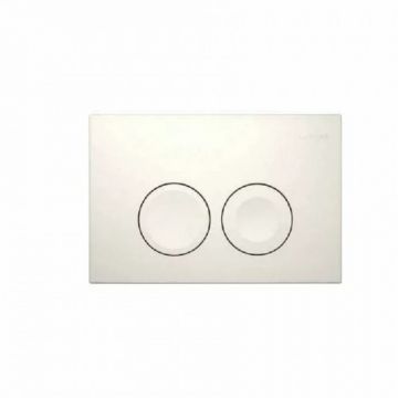 Clapeta de actionare Geberit Delta 25, alb alpin