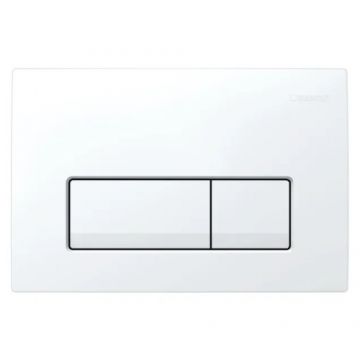 Clapeta de actionare Geberit Delta 50, alb alpin