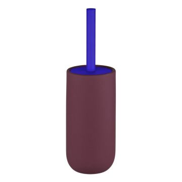 Perie de WC violetă din ceramică Lotus Play – Mette Ditmer Denmark