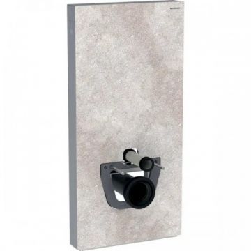 Rezervor Geberit Monolith Pentru WC Suspendat 101cm Cu Panou Frontal Din Piatra - Culoare monolith Stoneware concrete