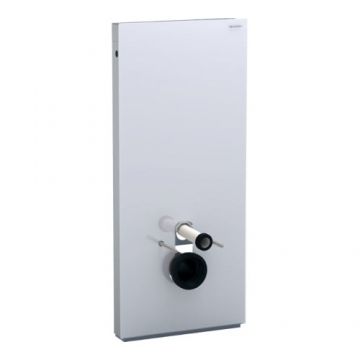 Rezervor Geberit Monolith Pentru WC Suspendat 114cm Panou Frontal Din Sticla - Culoare Monolith sticla alba