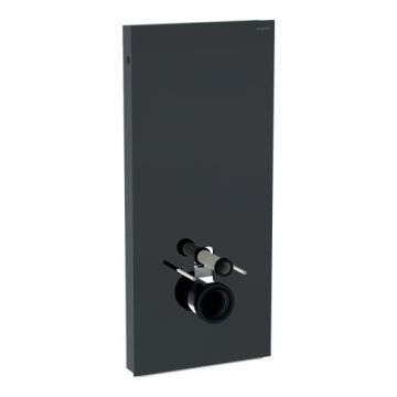 Rezervor Geberit Monolith Pentru WC Suspendat 114cm Panou Frontal Din Sticla - Culoare Monolith sticla lava