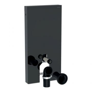 Rezervor Geberit Monolith Plus Pentru WC Pe Pardoseala 101cm Cu Panou Frontal De Sticla - Culoare Monolith sticla lava