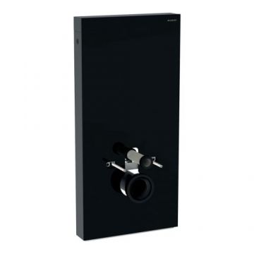 Rezervor Geberit Monolith Plus Pentru WC Suspendat 101cm Cu Panou Frontal De Sticla - Culoare Monolith sticla neagra
