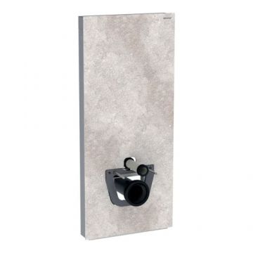 Rezervor Geberit Monolith Plus Pentru WC Suspendat 114cm Cu Panou Frontal Din Piatra - Culoare Ardesia