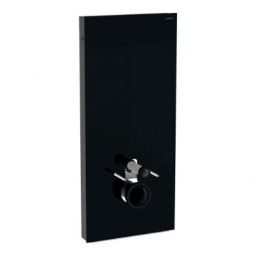 Rezervor Geberit Monolith Plus Pentru WC Suspendat Pentru WC 114cm Cu Panou Frontal De Sticla - Culoare Monolith sticla neagra