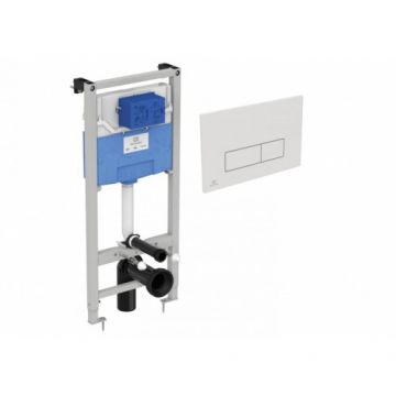 Rezervor incastrat pentru WC Prosys cu clapeta de actionare Oleas M2 alb - Ideal Standard