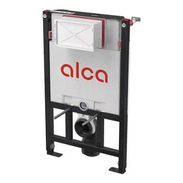 Rezervor WC incastrat, Alcadrain, Sadromodul, pentru instalari uscate in gips-carton, inaltime = 86,6 cm