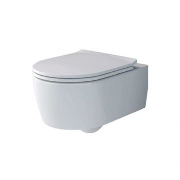 Set vas Wc Villeroy & Boch Avento Soul DirectFlush suspendat cu capac soft-close - Montaj suspendat
