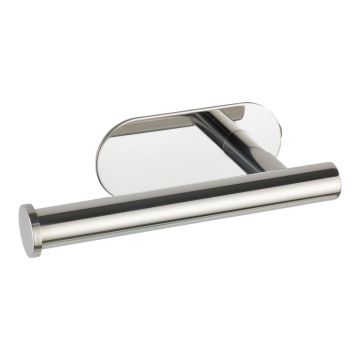 Suport oțel inoxidabil pentru hârtie igienică fără sistem de prindere cu șurub Wenko Turbo-Loc® Orea Shine