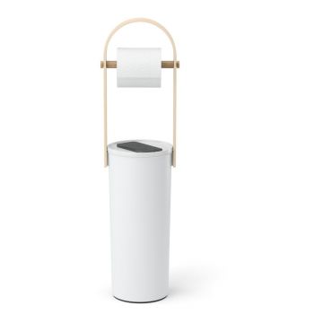 Suport pentru hârtie igienică alb din plastic Bellwood – Umbra