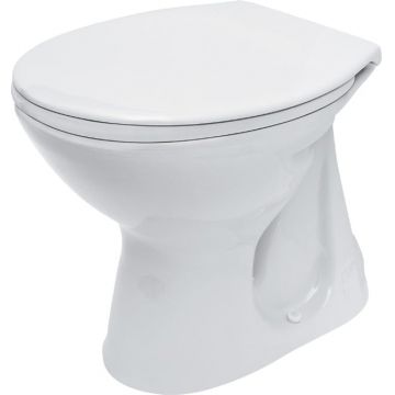 Vas wc stativ alb lucios cu evacuare verticala Cersanit President