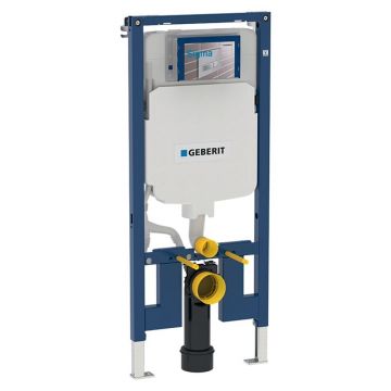 Cadru wc suspendat 8 cm Duofix cu rezervor wc incastrat Geberit Sigma
