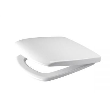 Capac WC Cersanit, Carina, din duroplast, alb