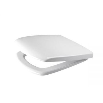 Capac WC Cersanit, Carina, soft-close, alb