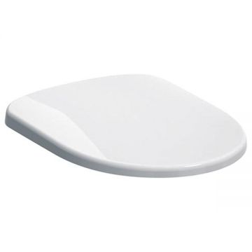 Capac WC, Geberit, Selnova, soft close si quick release, 45 x 36 cm, alb