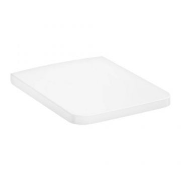 Capac WC Hansgrohe EluPura Original Q soft-close alb - Culoare Alb pal