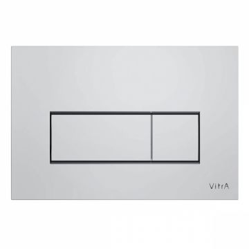 Clapeta actionare WC VitrA Root Square, finisaj crom lucios   740-2380
