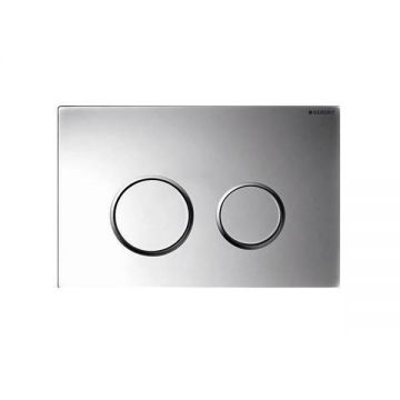 Clapeta cu dubla actionare Geberit, Sigma20, crom lucios