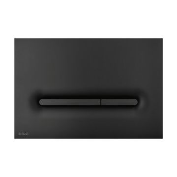 Clapetă de acționare, Alcadrain, Linka, cu două volume, negru mat