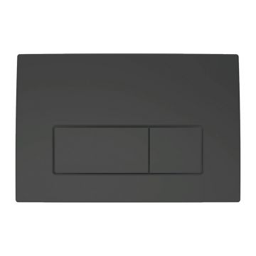 Clapetă de acționare, Geberit, Delta 50, negru mat