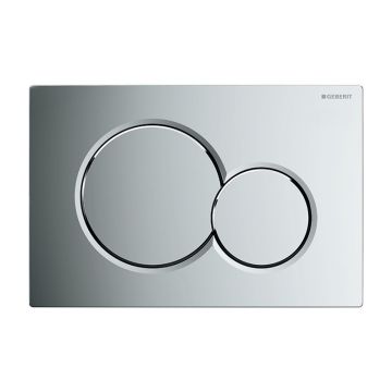 Clapeta de actionare, Geberit, Sigma01, crom lucios