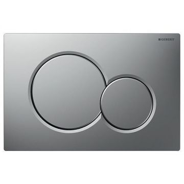 Clapeta de actionare, Geberit, Sigma01, crom mat