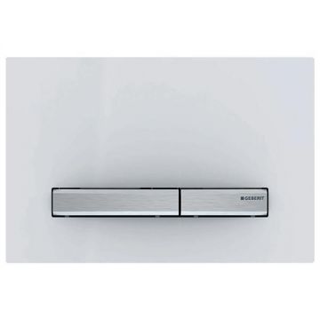 Clapeta de actionare, Geberit, Sigma50, alb